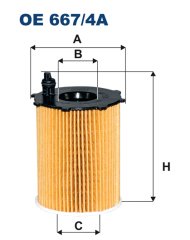 YAĞ FİLTRESİ P208-P301-P308-P508-P2008-PARTNER TEPPE-BERLINGO-CELYSEE-C3-C4-DS3-DS4-DS5-JUMPY 1.6HDİ