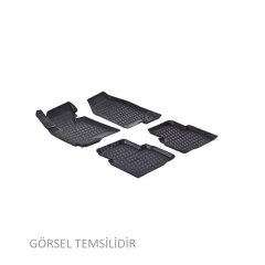 PERFLEX 3D X-MAT HAVUZLU PASPAS ÇEŞİTLERİ SİYAH PEUGEOT 407 2004-2011 3D X-MAT 5 PCS