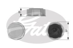 GENLEŞME TANKI KAPAĞI ESCORT-FIESTA-FOCUS-FUSION-KA-TOURNEO CONNECT-TRANSIT CONNECT-MAZDA 121 3-2