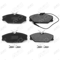 ARKA BALATA R9-R19-P106 96 P206 00 P306 97-01 MEGANE 1-CLIO 1-2 -SAXO 96 XSARA 97 CİVATA TAKIMLI