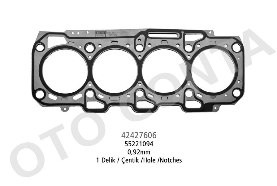 SKC FIAT DOBLO 10 LINEA 07 BRAVO 2 07 14 EGEA 15 ALFA ROMEO GIULIETTA 10 19 MITO 11 1.6D MTJ 0.92mm