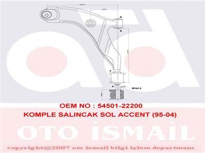 KOMPLE SALINCAK SOL ACCENT 95-04