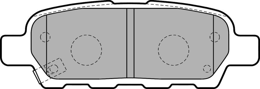 ARKA BALATA NISSAN XTRAIL 2.0-2.2DCI 01 > INFINITI FX35 3.5 03 > FX45 4.5 03 > GRAND VİTARA 2.4 09 >