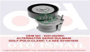 ALTERNATÖR GERGİ RULMANI KÜTÜKLÜ POLO-GOLF4-BORA 1.6-1.4-1.6 16V AEE-ALM-AFH-AHW-BBY-BKY-BBZ-BCB