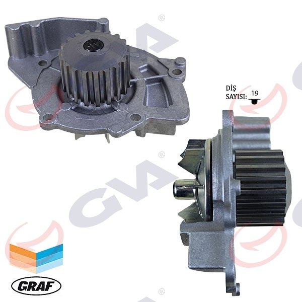 DEVİRDAİM SU POMPASI PSA/FORD 407-C5 04-10 MONDEO 07-12 2.0HDİ/TD