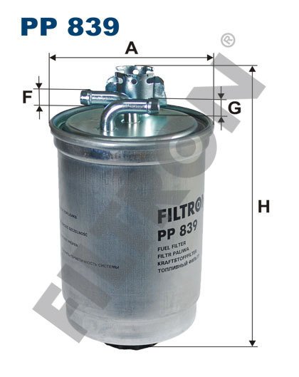 YAKIT FİLTRESİ CADDY-GOLF-JETTA-PASSAT-POLO-TRANSPORTER LT35-VENTO-CORDOBA-IBIZA-TOLEDO