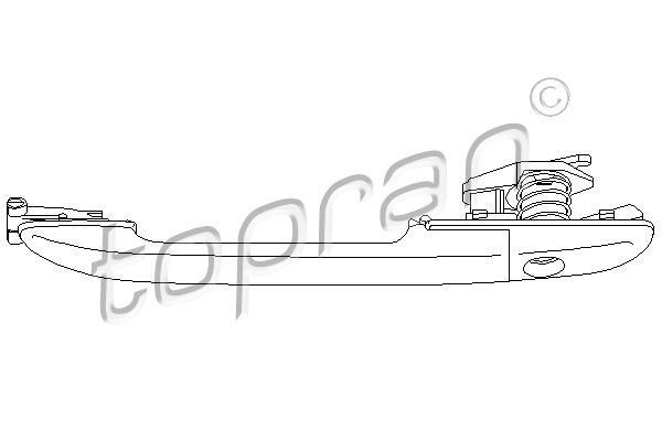 755 ÖN KAPI SAĞ SOL BAGAJ AÇMA KOLU LT35