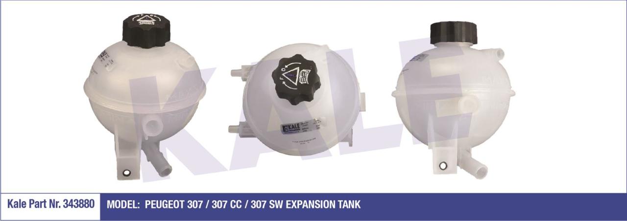 YEDEK SU DEPOSU KAPAKLI GENLESME KAVANOZU P206-P307-C2-C3 1.4 1.6 16V 2.0 HDİ 16V