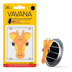 BUDDIES KAĞIT ARABA KLİMA KOKUSU ZÜRAFA ANGELIC - VANİLYA PATÇULİ 10cm-2.5cm-19cm