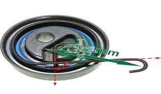EKSANTRİK GERGİ RULMANI ASTRA G 00-05 -CORSA C 00- -COMBO 01- -MERIVA 03-10 1.7CDTI-1.7 DTI 16V