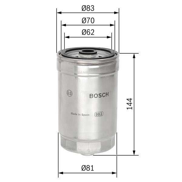 YAKIT FİLTRESİ PEUGEOT BOXER 00>06 2.0 HDI 2.8 HDI ALFA ROMEO 147-156-166 1.9 JTD 2.4 JTD FIAT STRAD A 03> STİLO 01>06 PALIO 01> DUCATO 01>06 BRAVO 01>06 1.9 JTD 2.0 JTD 2.8 JTD