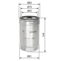YAKIT FİLTRESİ PEUGEOT BOXER 00>06 2.0 HDI 2.8 HDI ALFA ROMEO 147-156-166 1.9 JTD 2.4 JTD FIAT STRAD A 03> STİLO 01>06 PALIO 01> DUCATO 01>06 BRAVO 01>06 1.9 JTD 2.0 JTD 2.8 JTD