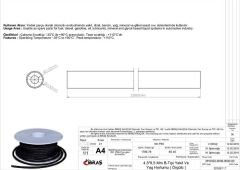 4.5mm x 9.5mm YAKIT HORTUMU Üniversal B / TİPİ