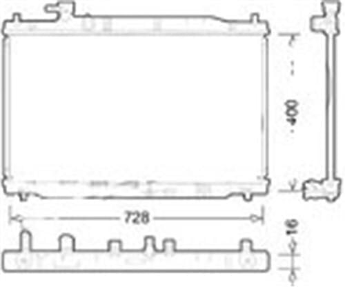 RADYATÖR BRAZİNG CRV 07 400x726x16