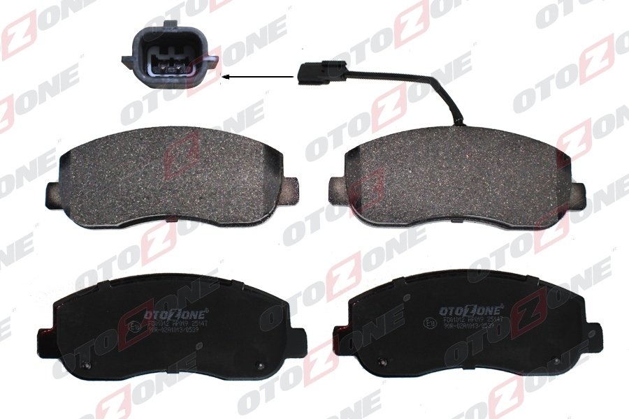 ÖN BALATA MASTER 3 2.3DCİ 2.10 >13 > MOVANO 2.3CDTİ 5.10 >14 > NISSAN NV400 2.3CDİ 11 > 410604386R-4106000Q0L