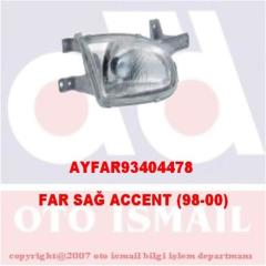 FAR SAĞ ACCENT 98-00 MEKANİK H4