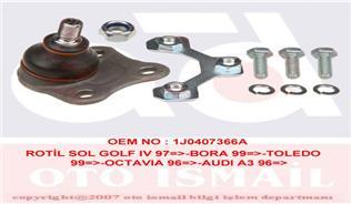ROTİL SOL A3-LEON-TOLEDO 2-OCTAVIA 1-BORA-GOLF 4-NEW BEETLE 1J0407365C-1J0407365J-1J0407365A-1J0407365B-1J0407365H-1J0407365D-1J0407365A-1J0407365C-1J0407365J-1
