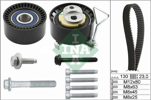 EKSANTRİK GERGİ KİTİ VOLVO S60 1.5T3 2.0 T3 T4 T5 T6 T8 15-18 S80 S90-V40-V60 V70 V90 XC40 XC60 XC90 130DİŞ X 23 31460035