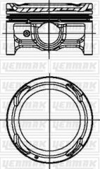 PISTON SEGMAN STANDART ACCENT BLUE/I20 11- 1.4 BENZINLI 72 MM G4LC 6 ILERI
