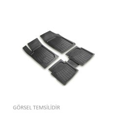PERFLEX 3D X-MAT HAVUZLU PASPAS ÇEŞİTLERİ SİYAH BMW E36 3 SERİSİ 1993-1998 3D X-MAT 5 PCS