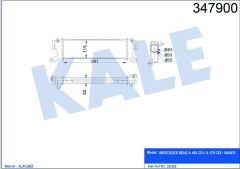 TURBOSARJ RADYATORU MERCEDES A-CLASS W168 01 04 VANEO 414 02 05