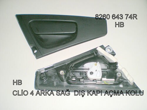 DIŞ KAPI AÇMA KOLU ARKA SAĞ CLIO 4 HB