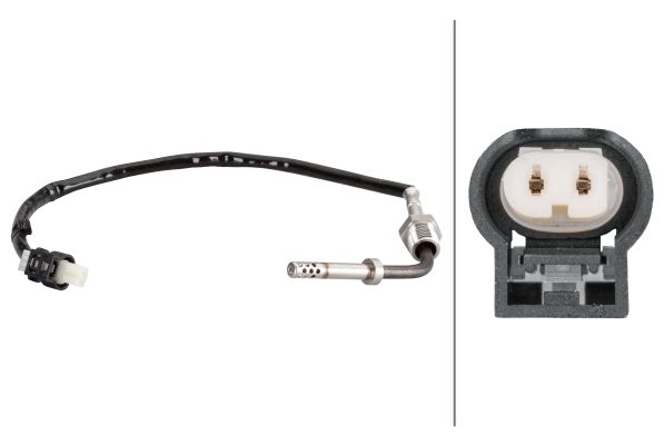 EGZOZ SICAKLIK SENSORU TURBOSARJ ONCESI MERCEDES W204 W212 W221 W222 W639 W447 B906