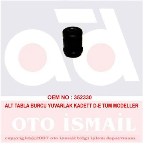 ALT TABLA BURCU YUVARLAK KADETT D-E TÜM MODELLER