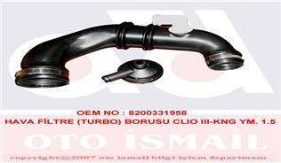 HAVA GİRİŞ TURBO BORUSU NEW KANGOO-CLIO 3-TWNG-MEGANE 2-THALIA-LOGAN-SANDERO 1.5 DCI K9K