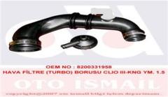 HAVA GİRİŞ TURBO BORUSU NEW KANGOO-CLIO 3-TWNG-MEGANE 2-THALIA-LOGAN-SANDERO 1.5 DCI K9K