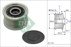ALTERNATÖR RULMANI FIAT DUCATO 2.3D 15