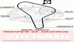 TRİGER KAYIŞI 138x150 1.6SLX TMPR TİPO UNO 138DİŞ GD138H8P150 CT605