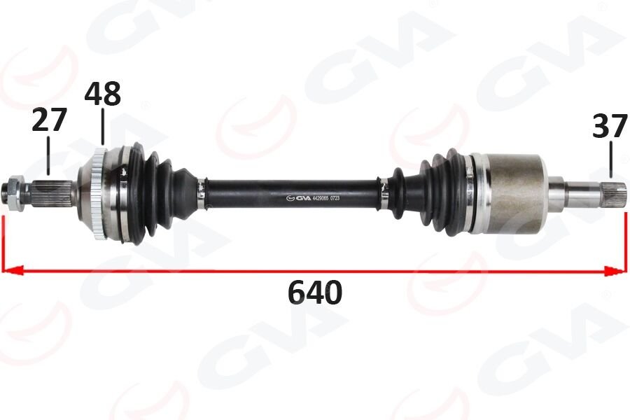 KOMPLE AKS SOL ON FIAT SCUDO 220P 1.9 TD 96-06 ABSLI