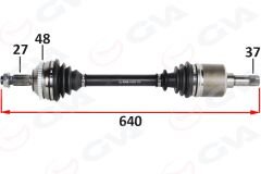 KOMPLE AKS SOL ON FIAT SCUDO 220P 1.9 TD 96-06 ABSLI