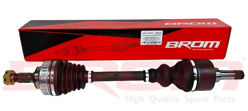 KOMPLE AKS SOL ÖN PEUGEOT PARTNER 2.0 HDI ABS LI 29 DİŞ 597 MM