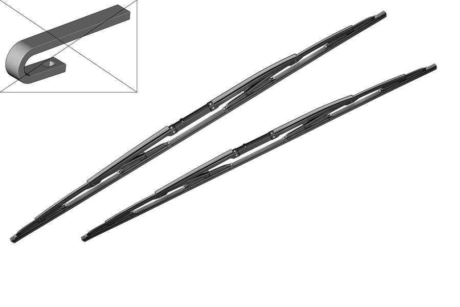 ÖN CAM SİLECEĞİ TWİN TK. 550/550 mm PASSAT-A4 97