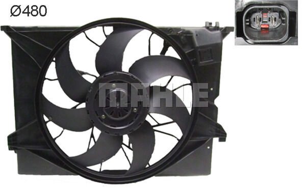 RADYATOR FANI KOMPLE MERCEDES S-CLASS W221 C216