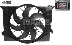 RADYATOR FANI KOMPLE MERCEDES S-CLASS W221 C216