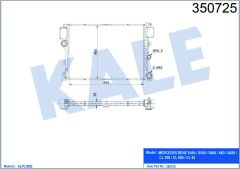 MOTOR SU RADYATORU MERCEDES S-CLASS W221 C216