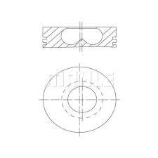 MOTOR PİSTON SEGMAN STANDART DUCATO-MASTER-MOVANO-BOXER 2.8 TD 94.40 3 2 2.5 009PI0005010086
