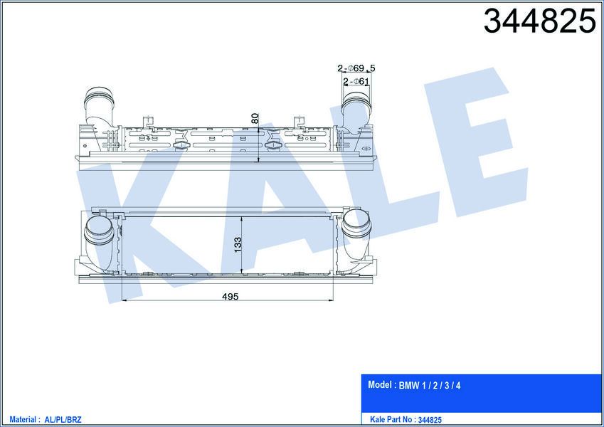 TURBO RADYATORU BMW N47 N13 F20 F30