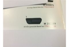 ÖN ÇAMURLUK BANDI SOL R19