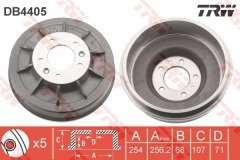 FREN KAMPANASI ARKA JUMPY-SCUDO-EXPERT 1.6 HDI 90 07 ABS SIZ