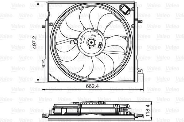 FAN MOTORU NISSAN QASHQAI 2 1.2 13