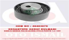 EKSANTRİK GERGİ RULMANI FIAT 500 08 500L 12 500X 14 BRAVA 98 02 BRAVO 2 07 14 DOBLO 10 EGEA 15 LINEA 07 PUNTO 09 1.2 1.4 1.4 T-JET