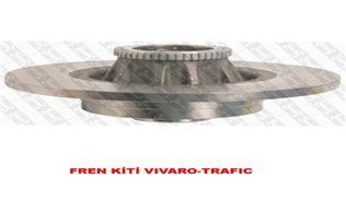 ARKA FREN AYNASI RENAULT TRAFIC 2 01>06 OPEL VİVARO 01>06 280x12x5DELİK
