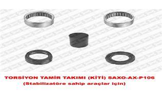 TORSİYON TAMİR TAKIMI KİTİ SAXO-AX-P106 Stabilizatöre sahip araçlar için x