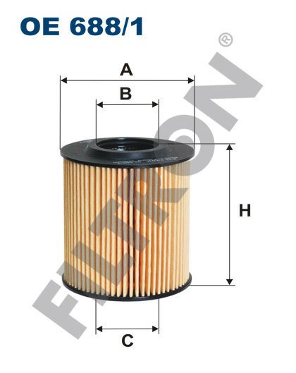 YAĞ FİLTRESİ POLO 5 09 > FABIA 2-IBIZA 5 2010 > 1.2 TDI