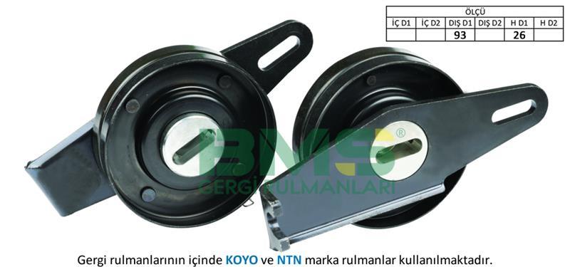 ALTERNATÖR GERGİ RULMANI BOXER JUMPER DJ5 DJ5T DJ5TED