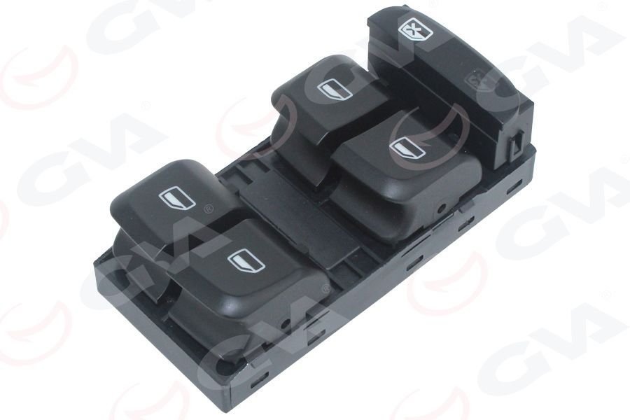 CAM AÇMA ANAHTARI AUDI A4-A5-Q5 08- DÖRTLÜ-NİKELAJSIZ - SÜRÜCÜ